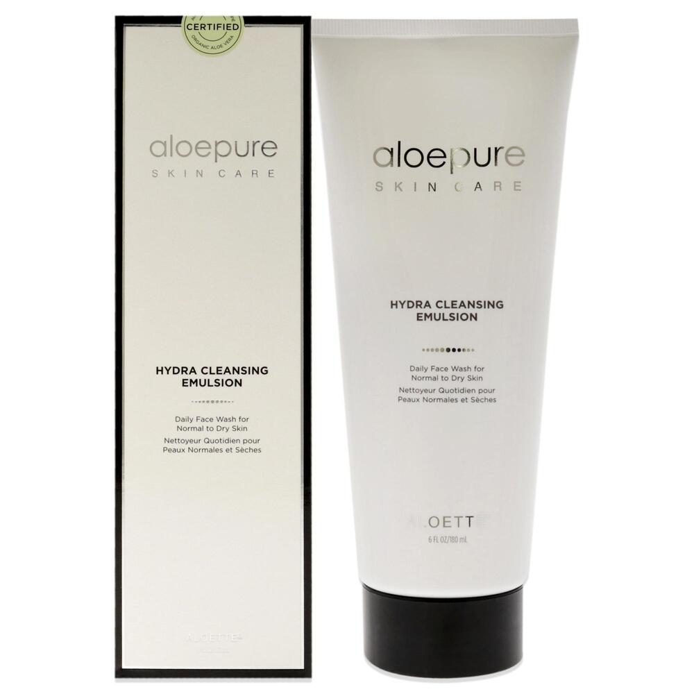 Aloepure Hydra Cleansing Emulsion - Noraml to Dry Skin by Aloette 6 oz Emulsion